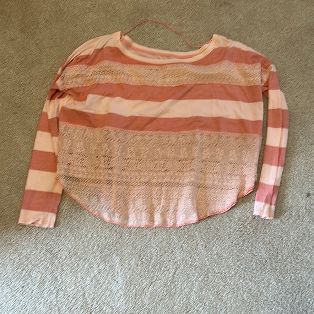Cute pink striped shirt